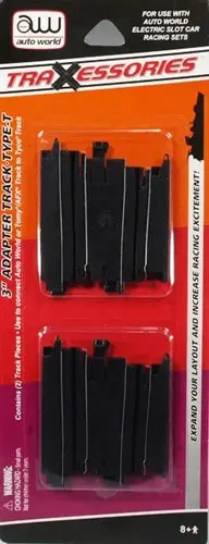Auto World 3" Traxessories Adapter Track Type-T | (Awd00178) 1
