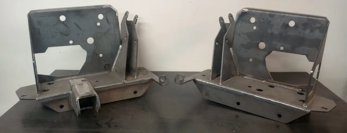 72-93 Dodge Front Coil Conversion Front Upper Frame Brackets Only For Our Suspension Axle Swap Kit (03-13 Ram Axle) 1
