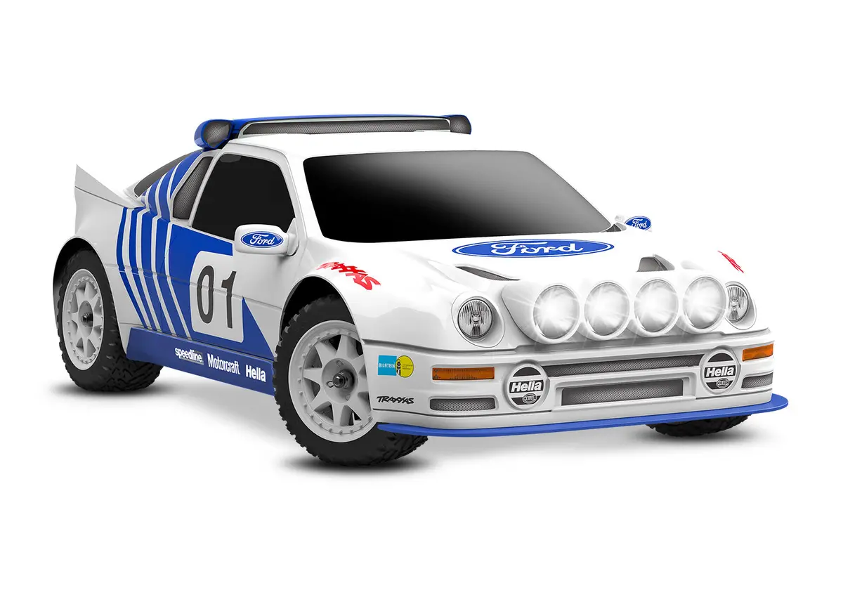 Traxxas Mini Rally Vxl Ford Rs200   (Tra108046-1) 4