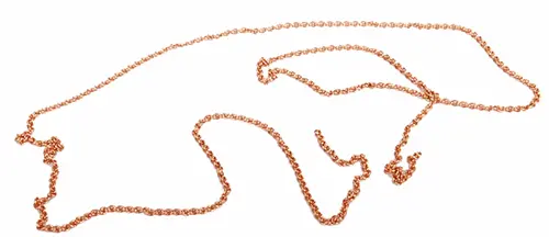 Preblackened Brass Chain - 12" (116-29273) 1