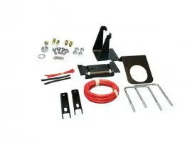 2005-2007 Ford F250, F350 4Wd (W/ Or W/O In Bed Hitch) - Firestone "Ride-Rite" Air Bag Helper Springs (No-Drill) [Rear] 1