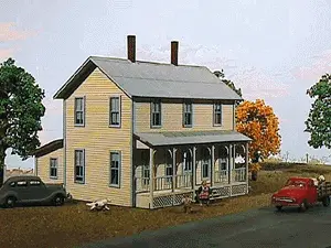 Farmhouse 2-Story W/Porch  (152-640) 1