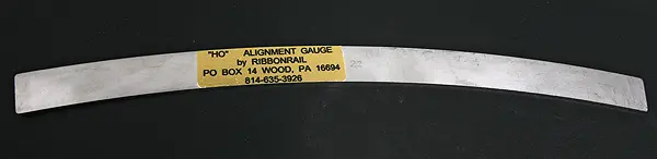 Ribbonrail 10" Track Alignment Gauges - Curved (170-1022) 1