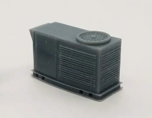 All Scale Miniatures Rooftop Hvac Unit     (179-870914) 1
