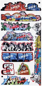 Blair Line Graffiti Decals Mega #14 (10) (184-1263) 1
