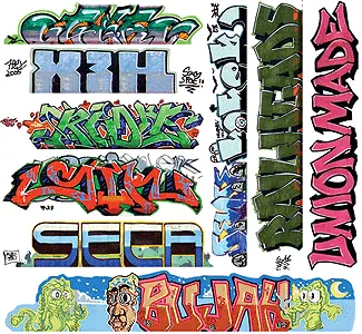 Blair Line Graffiti Decals Mega Set -- Set #11 Pkg(184-2260) 1