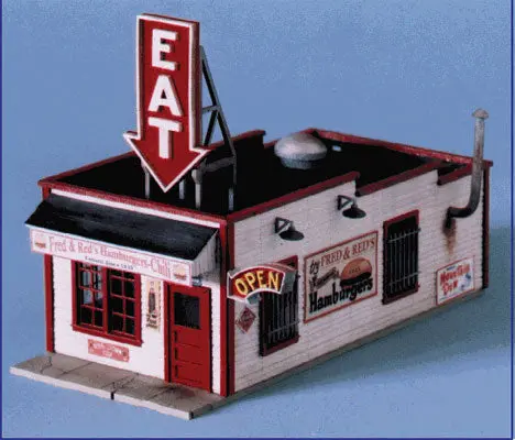 Fred & Red's Hamburgers -- Kit - 3-1/2 X 7-1/2" 8.9 X 19.1Cm 1