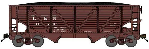Walthers Louisville & Nashville 31597 (Boxcar Red, Reporting Marks Only)   (188-63160) 1