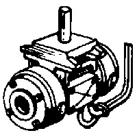 Alternator (Unpainted Brass Casting) (190-365) 1