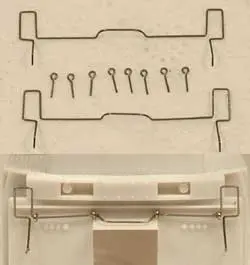 Coupler Lift Bars -- For Emd Gp & Sd Units 1 Pair  (190-522) 1