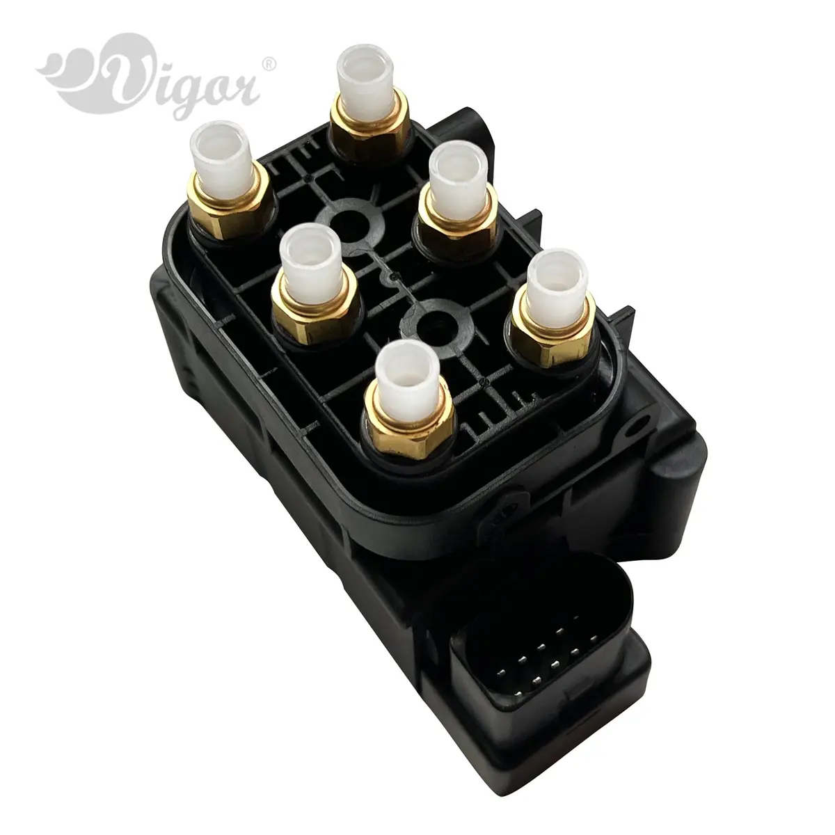 Air Suspension Valve Block | Audi Q7 Tesla Model S Jeep Grand Cherokee Vw Touareg Porsche | Vigor Oem 7L0698007a 1