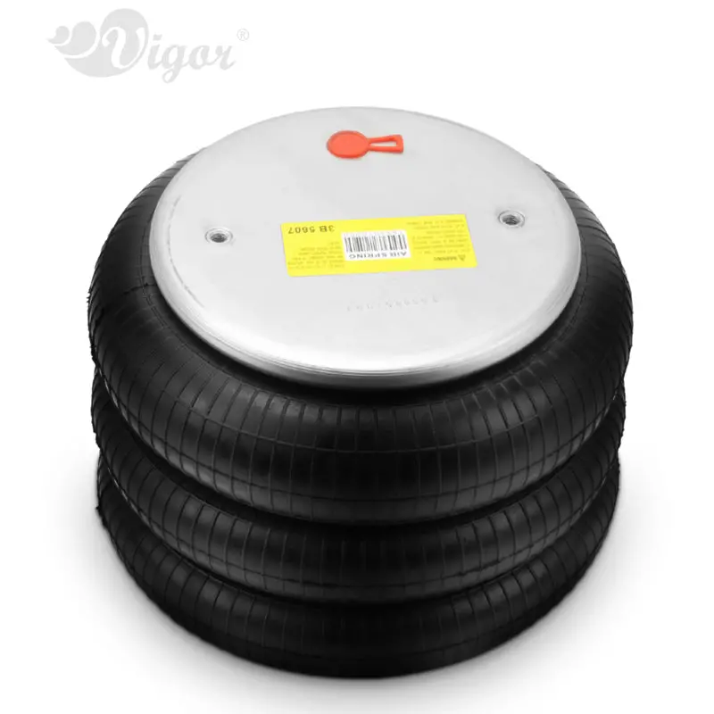 Firestone Triple Convoluted Air Spring | W01-358-8010 | Vigor 3B5607 Oem 1
