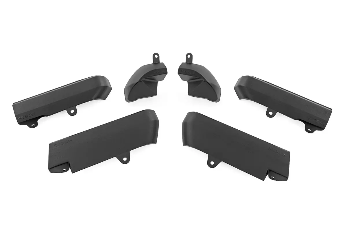 Rough Country 2020+ Gmc / Chevy High Clearance Fender Caps / Mud Flap Delete Kit 1