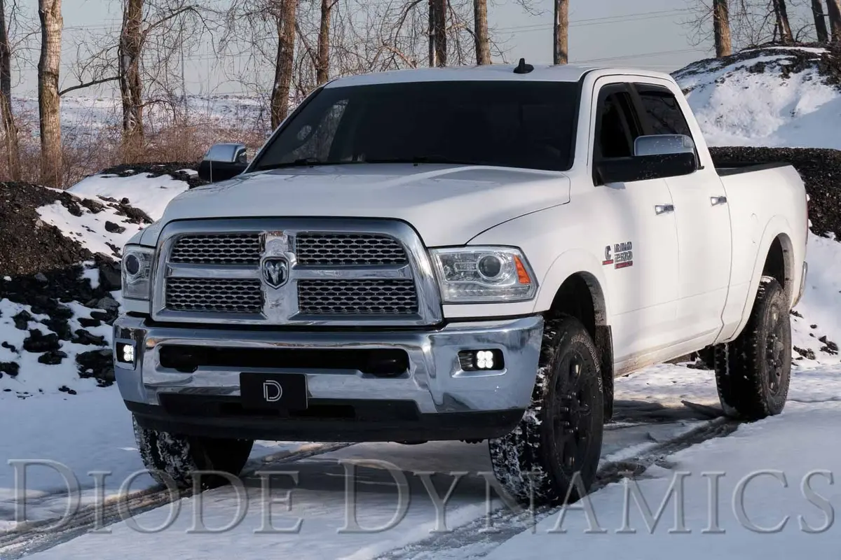 Diode Dynamics Ss3 Led Fog Light Kit For 2010-2018 Ram 2500/3500 2