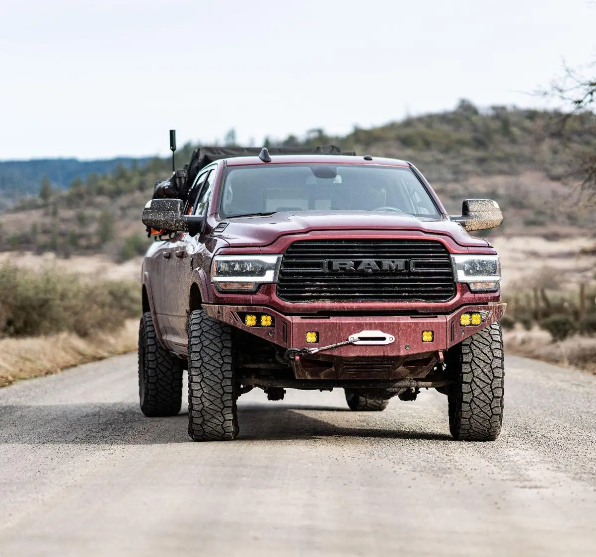 Chassis Unlimited 2019-2024 Ram 2500/3500 Octane Series Front Winch Bumper 1