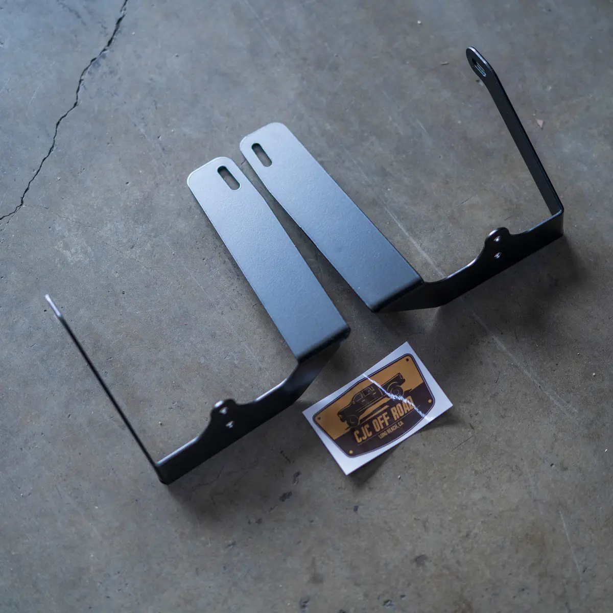 Cjc Built 2019+ Dodge Ram 2500/3500 20" Bumper Light Bar Bracket Kit 1