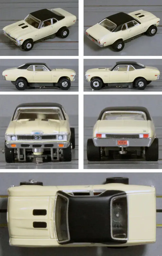 Thunderjet R3 Sc411 1969 Chevy Nova Ss – Butternut Yellow/Black #1A 1