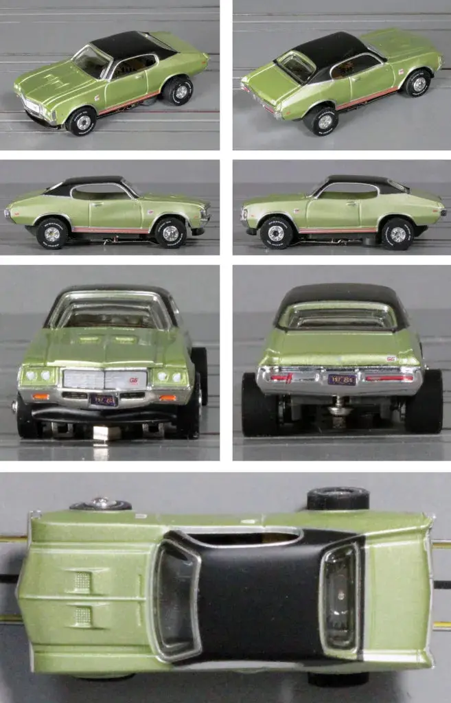 Thunderjet R3 Sc411 1972 Buick Gs – Sea Mist Green/Black #4A 1