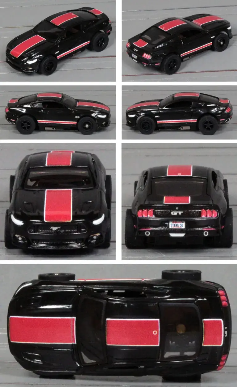 Auto World Sc410 Xtraction 2015 Ford Mustang Gt – Black/Red/White #1B 1