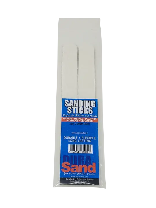 Dura Sand Sanding Sticks - White 80/80   (21000) 1