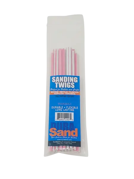 Dura Sand Sanding Twigs - Pink 280/320 (21007) 1