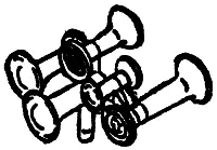 Nathan Air Horns   (235-187) 1