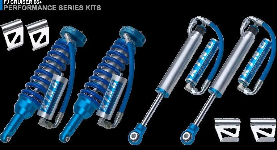 King Fj Cruiser Bolt-On Performance Shock Kit 1