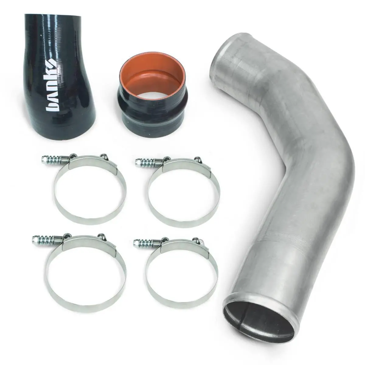 Boost Tube Kit Natural Finish Tubes 13-18 Ram 6.7 Driver Side Cold Side Only Banks Power 1