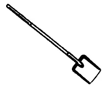 Evergreen Hill Design Shovel (261-8004) 1