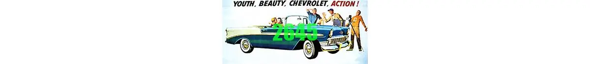 Tichy 56 Chevrolet Convertible Billboard   (Tic2645) 1