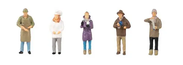 Faller Christmas Market Vendors   (272-151649) 1