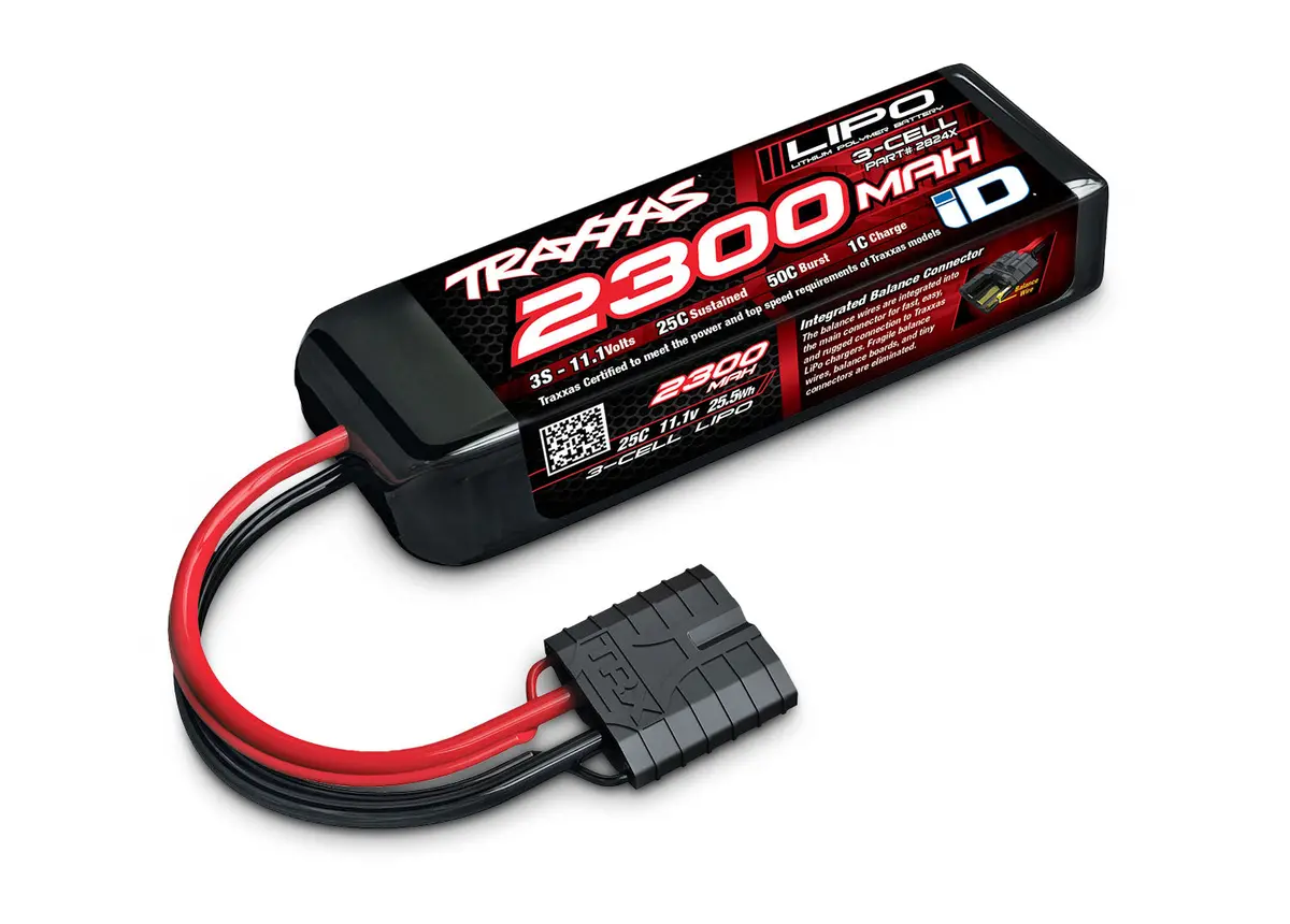Traxxas 3S "Power Cell" 25C Li-Poly Battery W/Traxxas Connector (11.1V/2300Mah)    (Tra2824x) 1