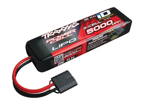 Traxxas 3S "Power Cell" 25C Lipo Battery W/Id Traxxas Connector (11.1V/5000Mah)    (Tra2872x) 1