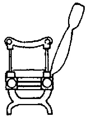 Coach Seats -- Standard Gauge W/2 Wood Ends (300-3017) 1