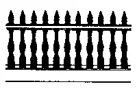 Victorian Picket Fences (300-3514) 1