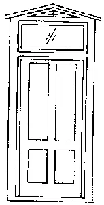 Durango Station Door -- With Frame & Transom (300-3604) 1
