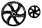Brake Wheel (300-5067) 1