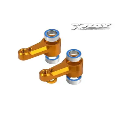 Rc Xray Alu Dual Servo Saver Arm + Ball-Bearings (2)  (302525) 1