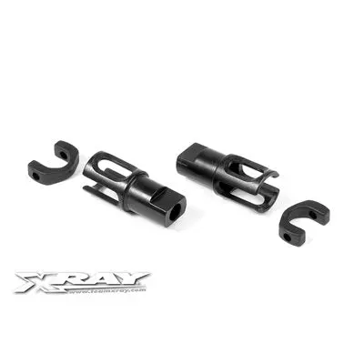 Steel Solid Axle Driveshaft Adapters - Hudy Spring Steel™ (2) (305137) 1