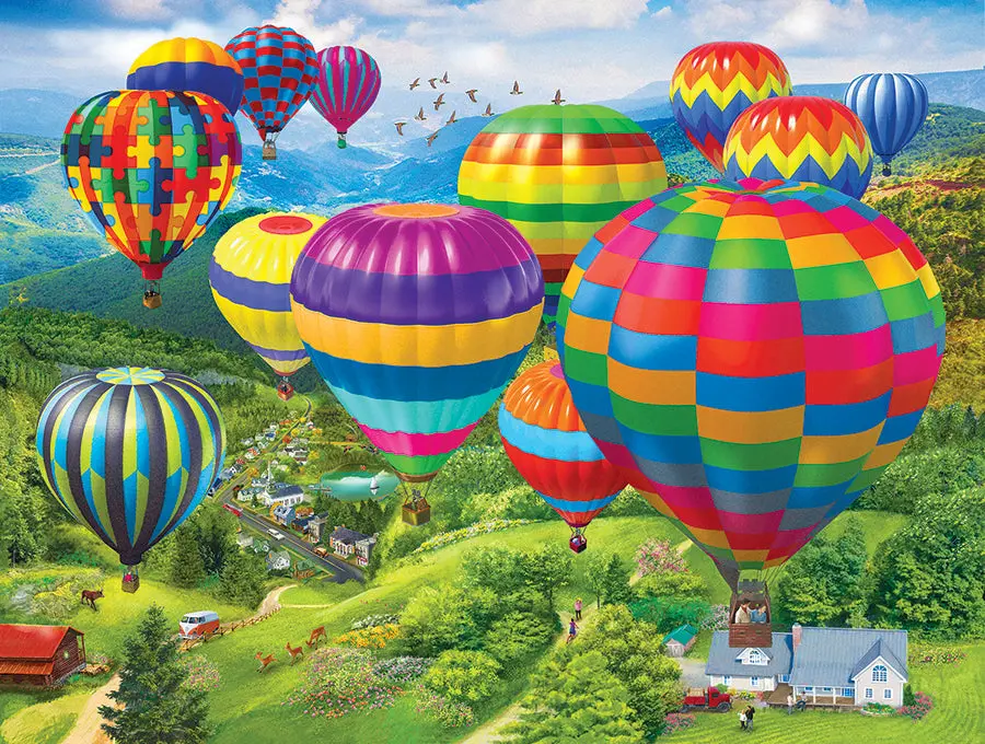 Sunsout Balloon Fest 500 Pc   (Sun31908) 1