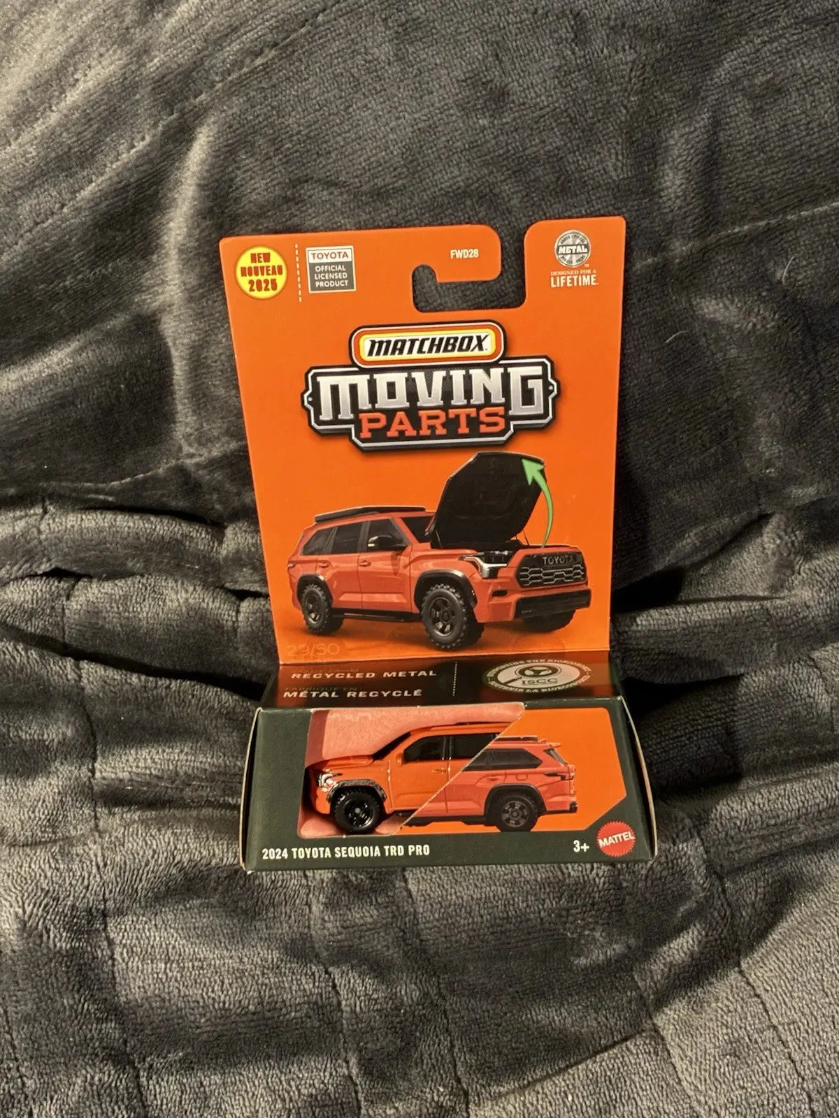 Matchbox Moving Parts 2024 Toyota Sequoia Trd Pro (Jgv33) 1