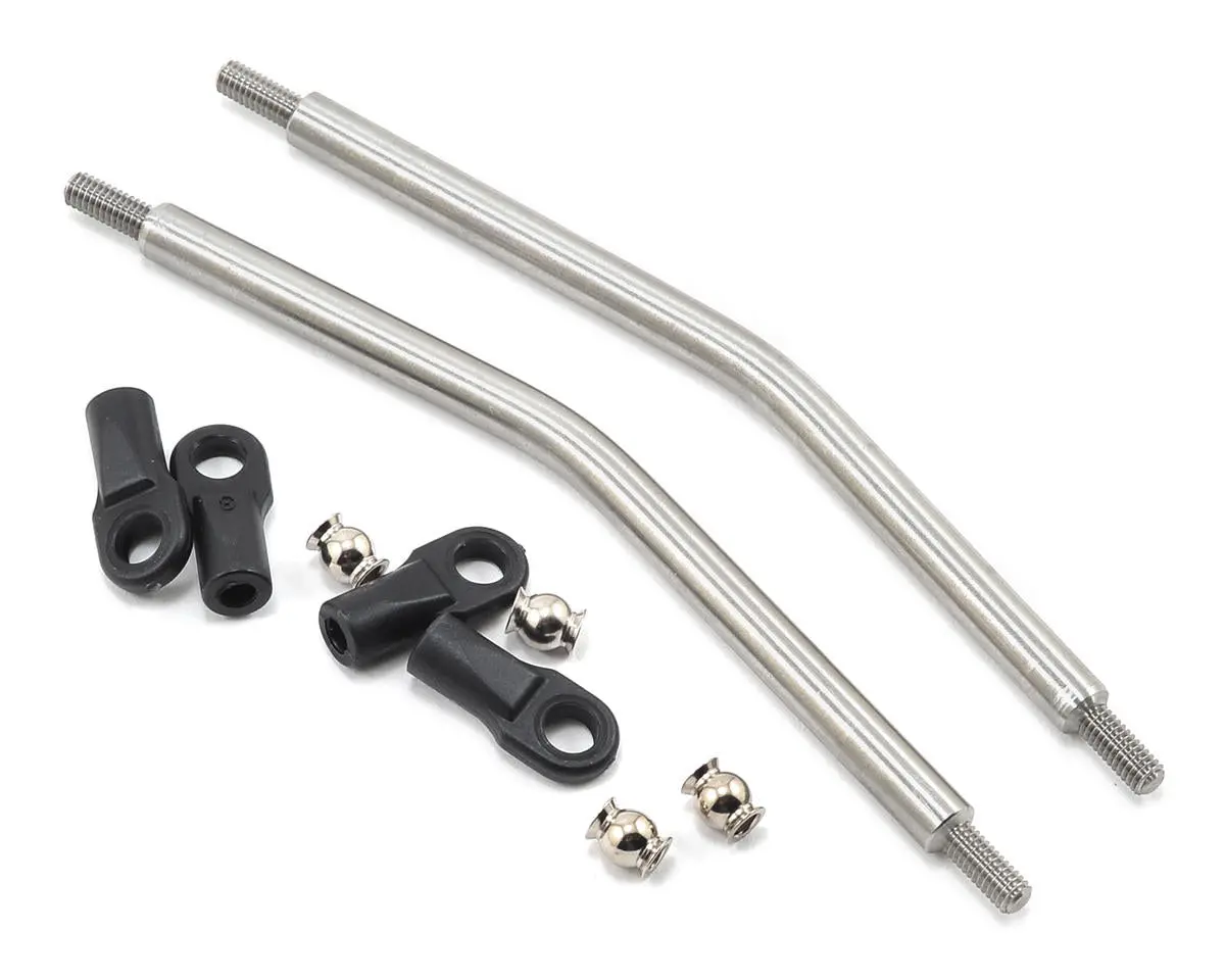 Vanquish Incision Yeti 1/4 Stainless Steel Rear Upper Suspension Links (2)    (Irc00051) 1
