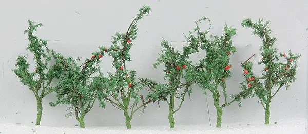 Tomato Plants - Assembled -- 1-1/2" 3.8Cm Tall Pkg(12) (373-95526) 1