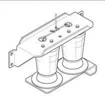 1996-2014 Chevy / Gmc W-3500 & Isuzu Npr - Firestone "Ride-Rite" Air Bag Helper Springs [Rear] 1