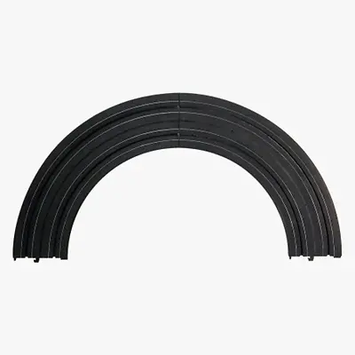 Walthers Life-Like Racing 9# Radius Curve Slot Car Trck (433-9927) 1