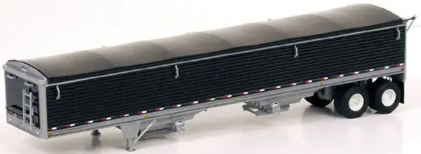 Lonestar Wilson 43' Grain Trailer - Kit -- Black Tarp & Prepainted Panels (Black)   (437-6003) 1