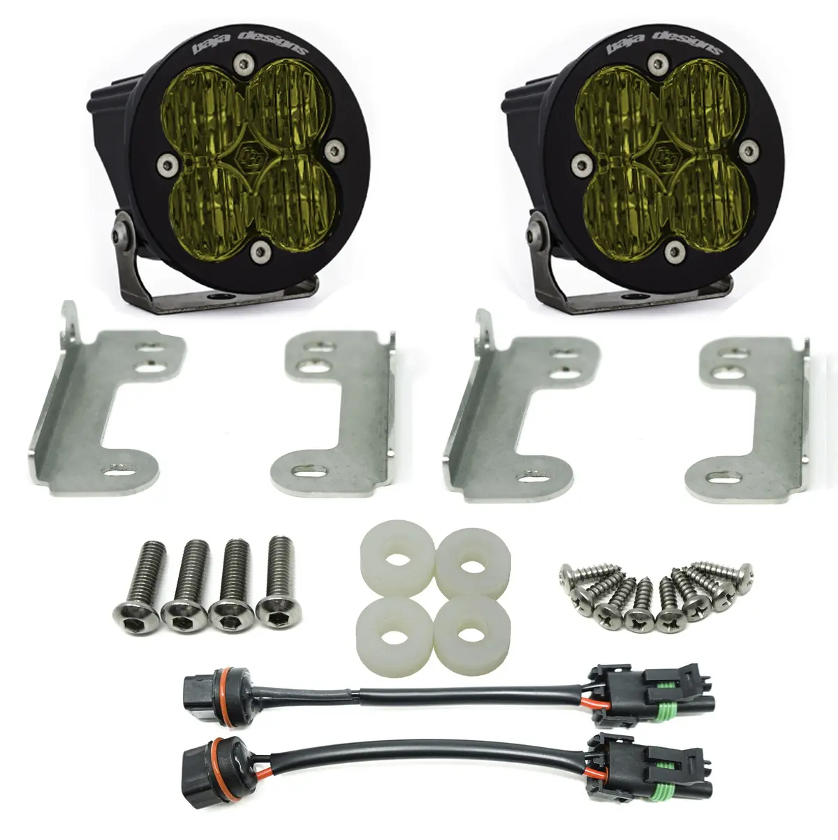 Baja Designs Jeep Jl, Sahara, Squadron Sae Fog Pocket Kits 1