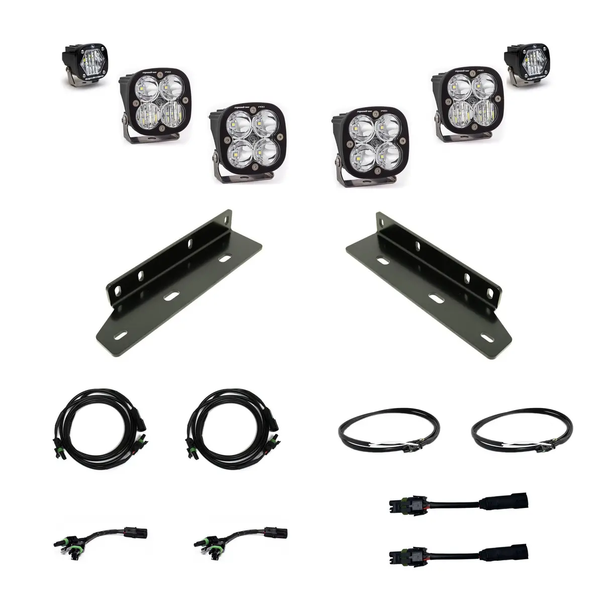 Baja Designs Aftermarket Fog Pocket Kits Fit 21-On Ford, Raptor 1