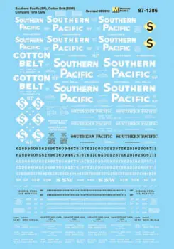 Railroad Decal Set  (460-871386) 1
