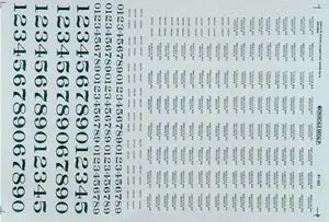 Microscale Atsf - Data & Numbers Only For (460-87363) 1